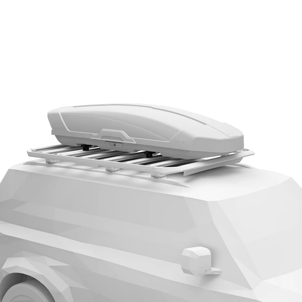 Thule Caprock Cargo Box Kit Roof Racks Calgary