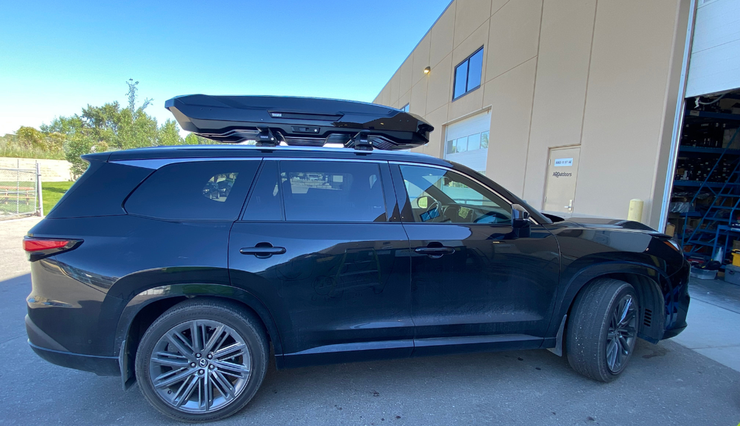 Thule Evo Fixed Point Roof Rack Installation on a 2025 Lexus TX