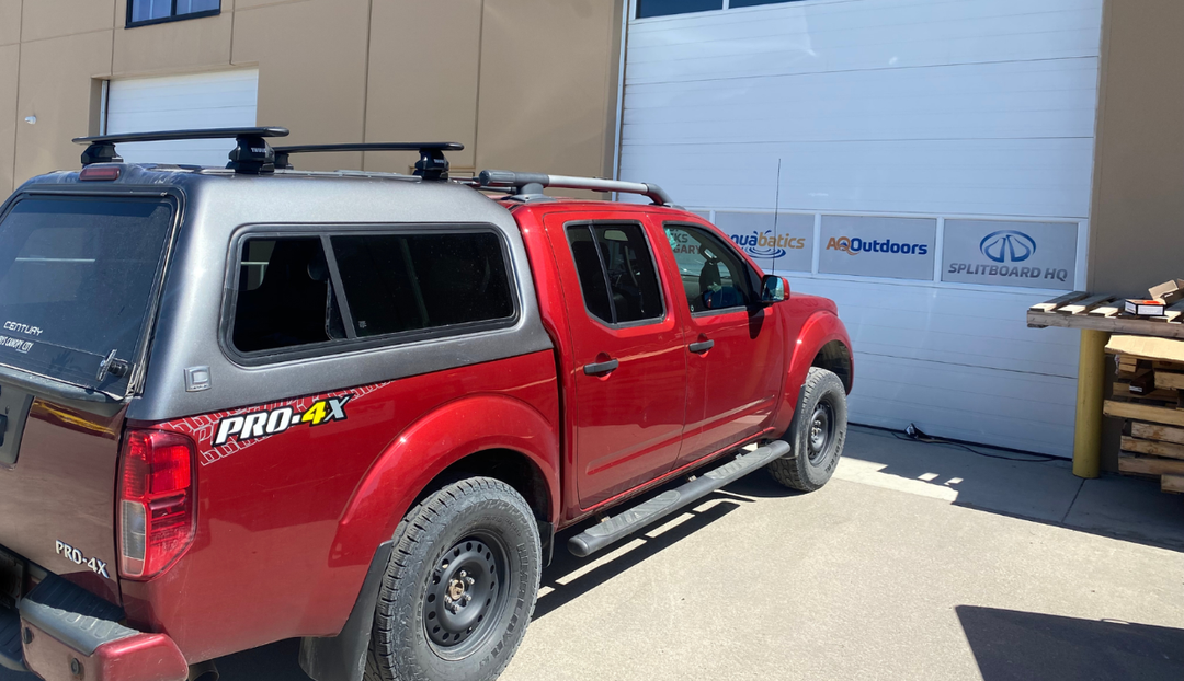 Thule Evo Track Roof Rack Installation on a Nissan Frontier