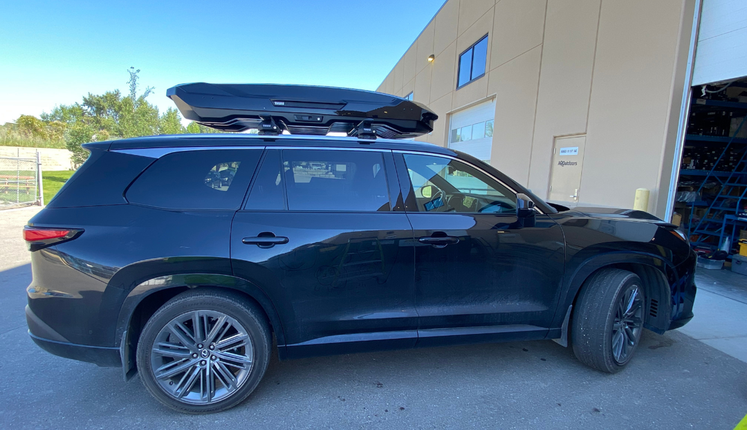 Thule Evo Raised Rail Roof Rack Installation on a 2026 Toyota Sienna