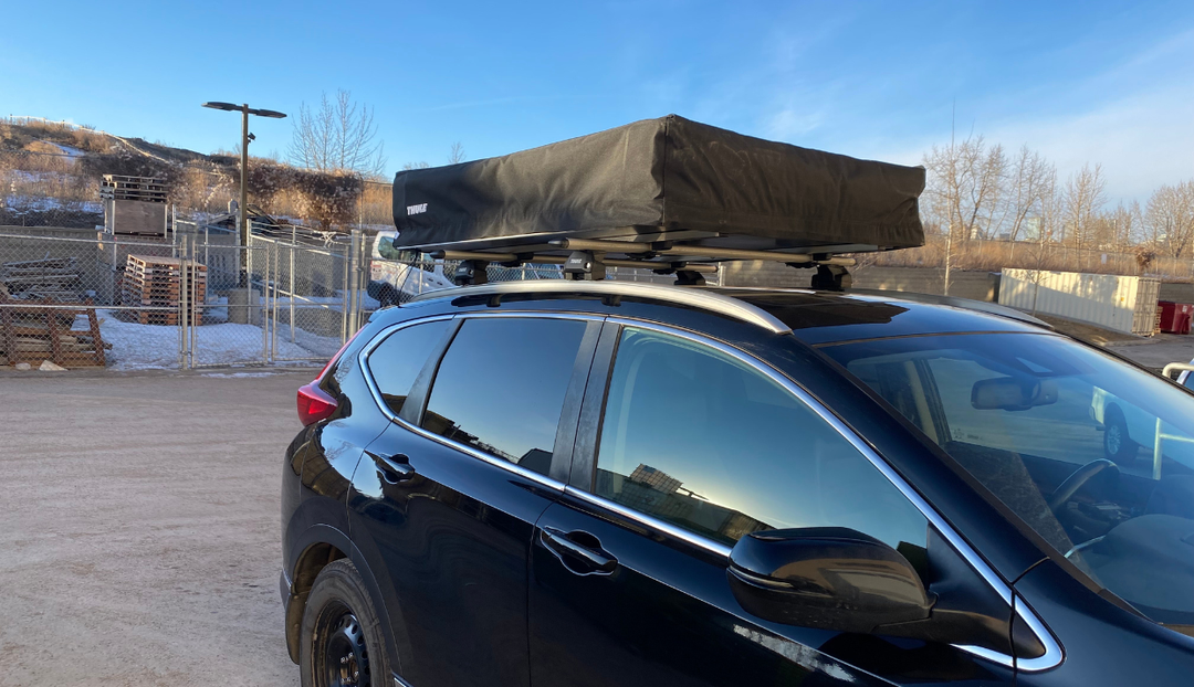 Thule WingBar Evo Roof Rack Installation on a 2018 Honda CR-V
