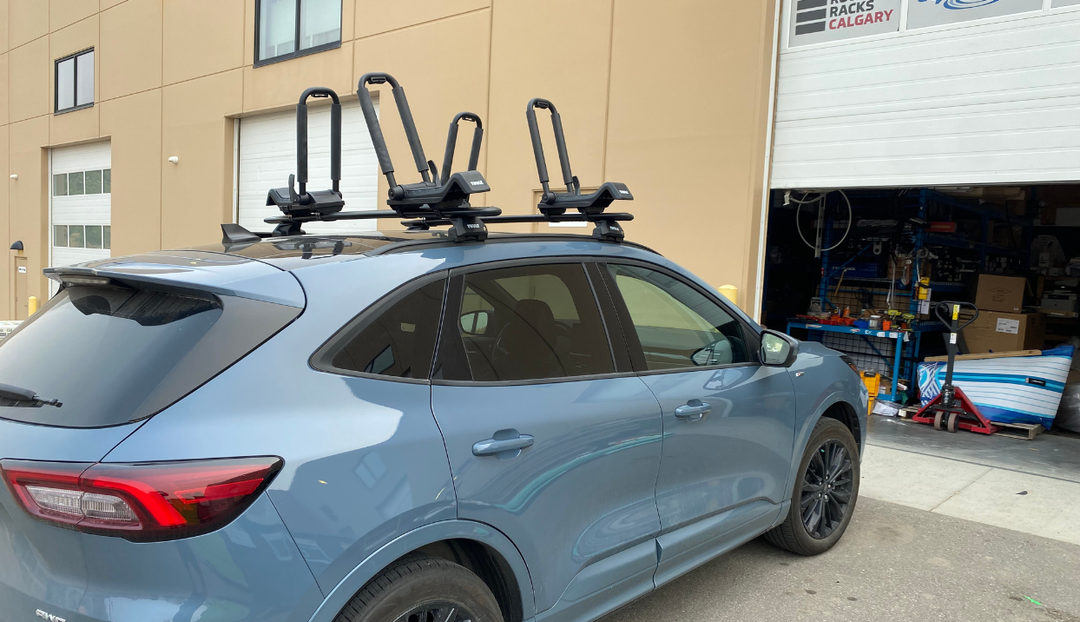 Thule Roof Rack Installation on a 2024 Ford Escape