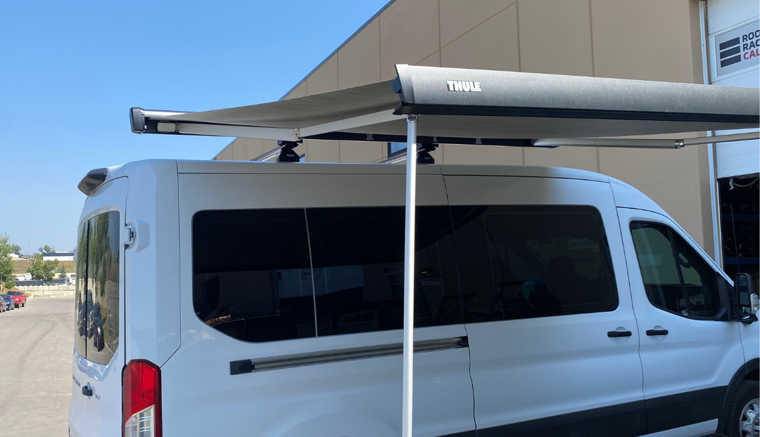 Thule Roof Rack and Awning Installation on a 2026 Ford Transit