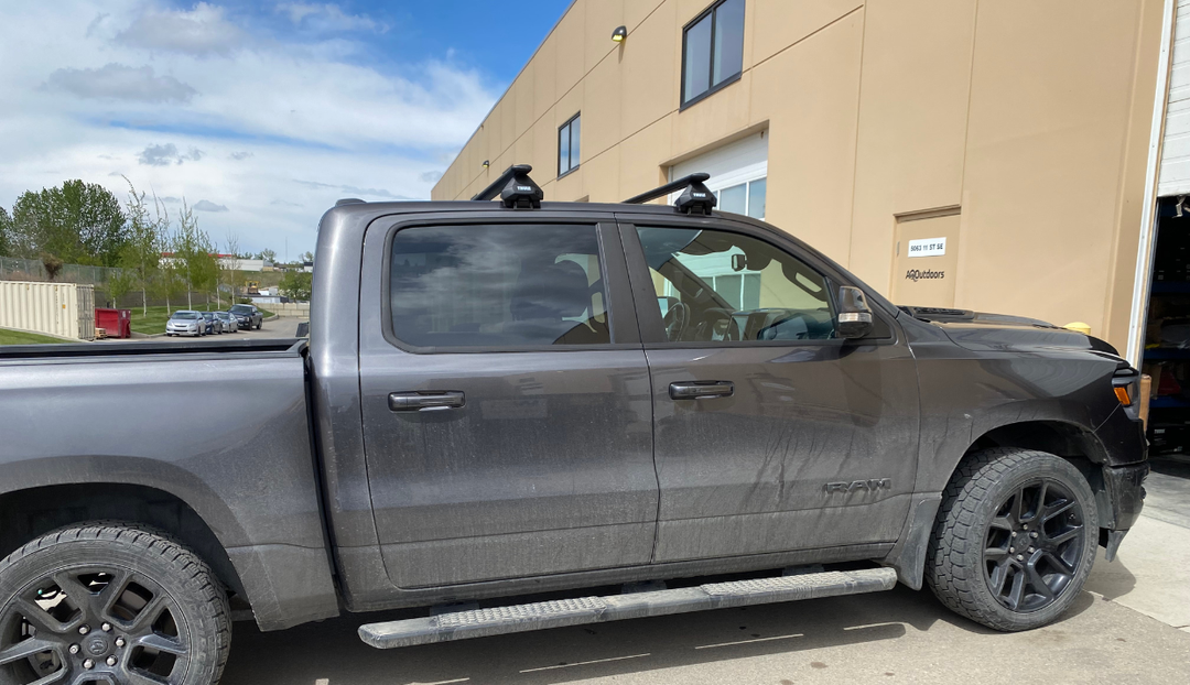 Thule Evo WingBar Roof Rack Installation on a 2020 Ram 1500