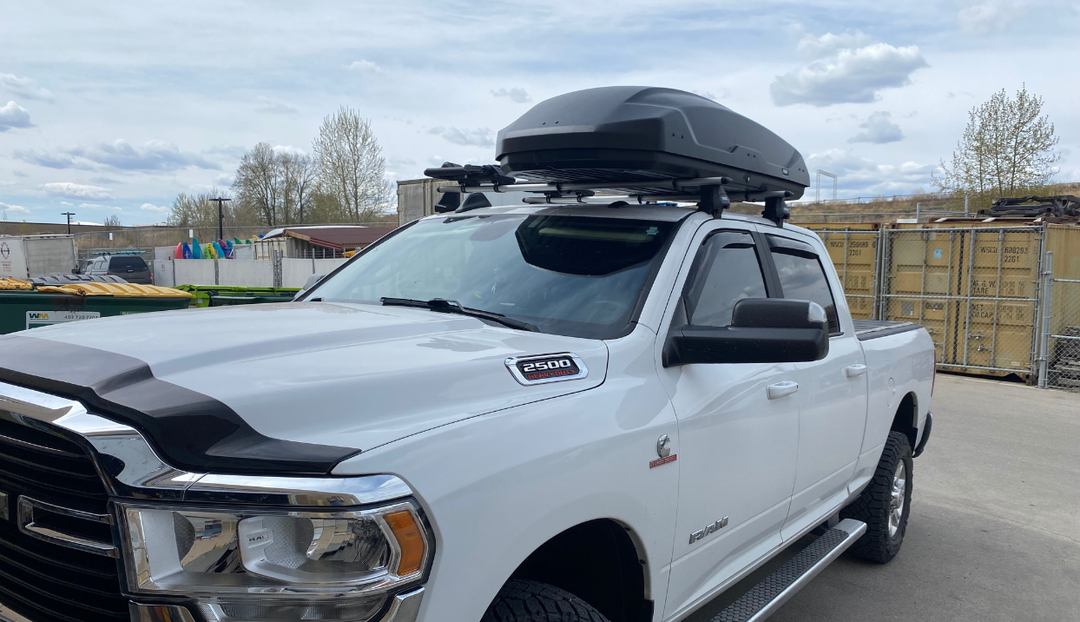 Thule Evo Clamp Roof Rack Installation on a 2018 Dodge Ram 2500