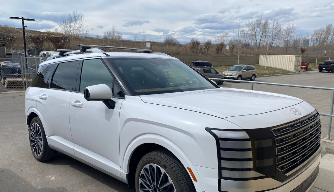 Thule Evo Raised Rail Roof Rack Installation on a 2026 Hyundai Santa Fe