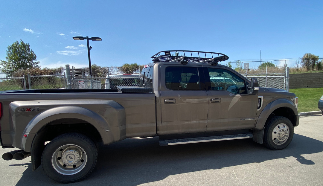 Thule Evo WingBar &amp; Canyon XT Roof Basket Installation on a Ford F-350