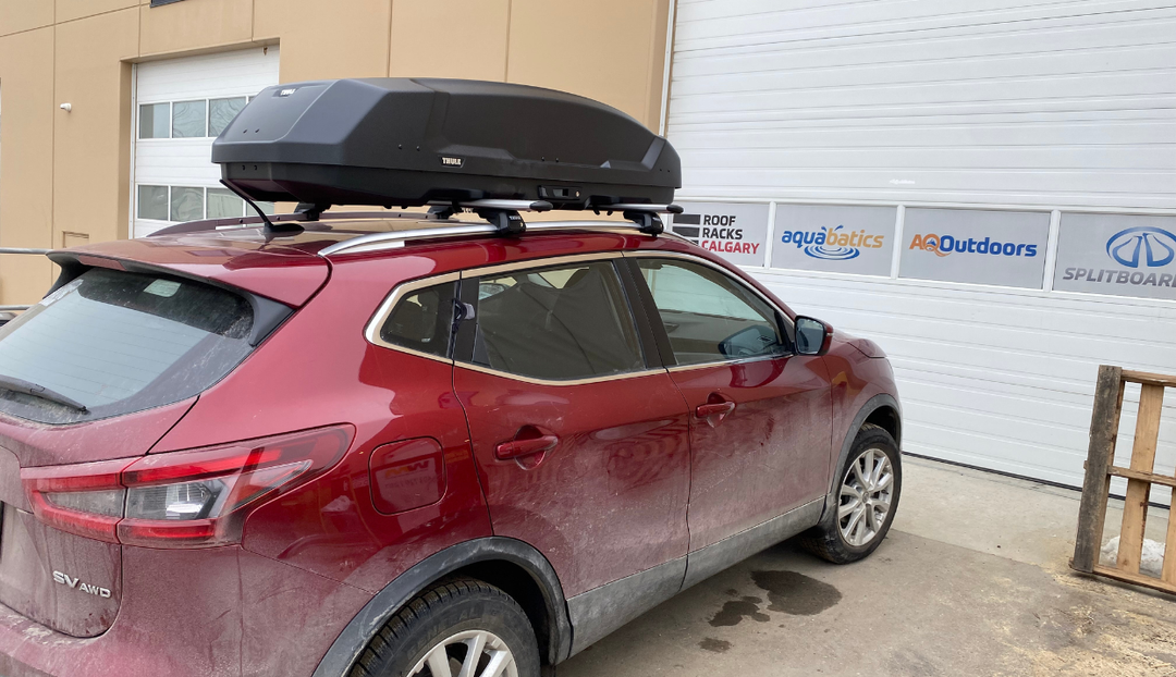 Thule Evo Raised Rail Roof Rack Installation on a 2023 Nissan Qashqai