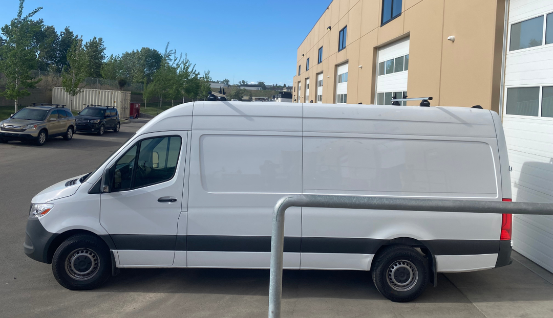 Thule ProBar Roof Rack Installation on a 2018 Mercedes Sprinter