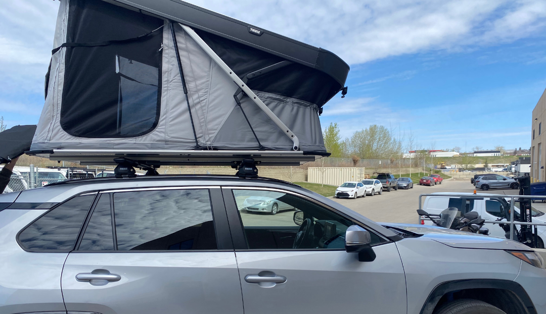 Thule Evo WingBar Roof Rack Installation on a 2025 Toyota RAV4