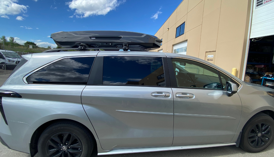 Thule Evo WingBar Roof Rack Installation on a 2025 Toyota Sienna