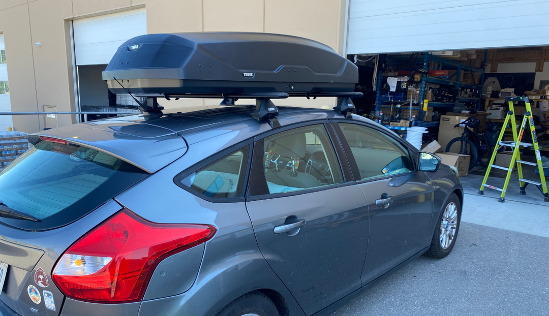 Thule Evo Clamp Roof Rack Installation on a 2012 Ford Focus
