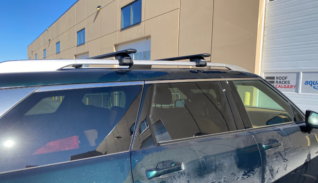 Thule Evo Raised Rail Roof Rack Installation on a 2026 Hyundai Palisade