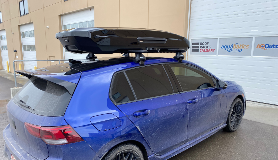 Thule Evo Clamp Roof Rack Installation on a 2025 VW Golf