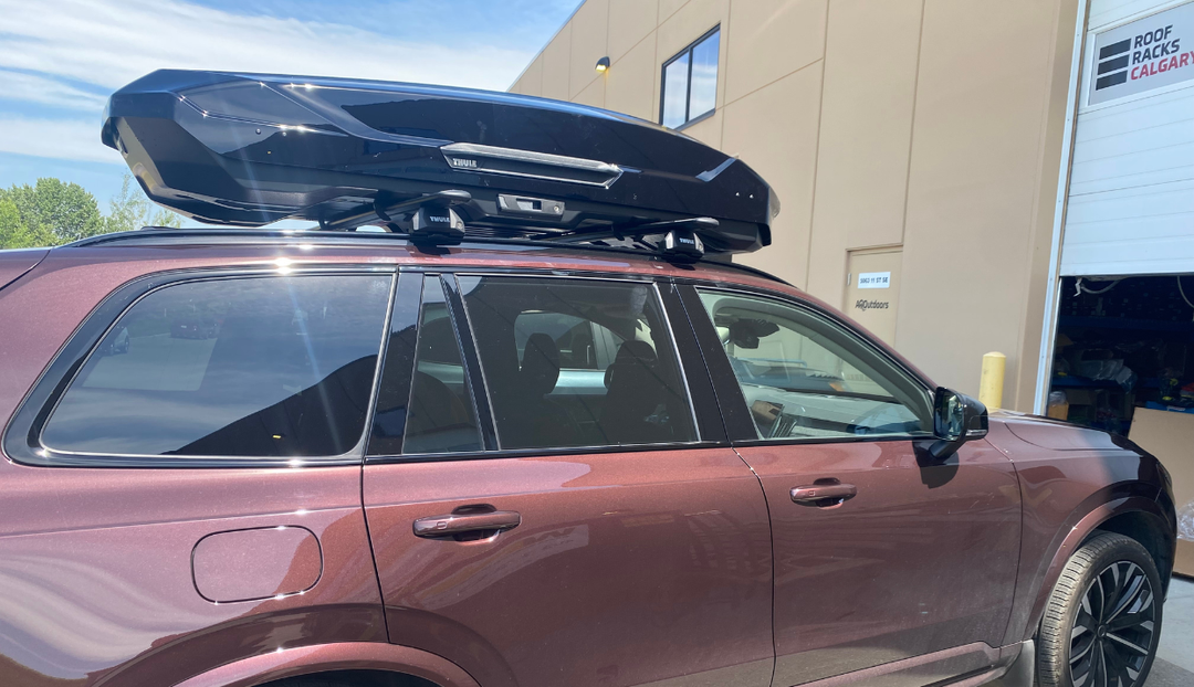 Thule Evo Flush Rail Roof Rack Installation on a 2026 Volvo XC90