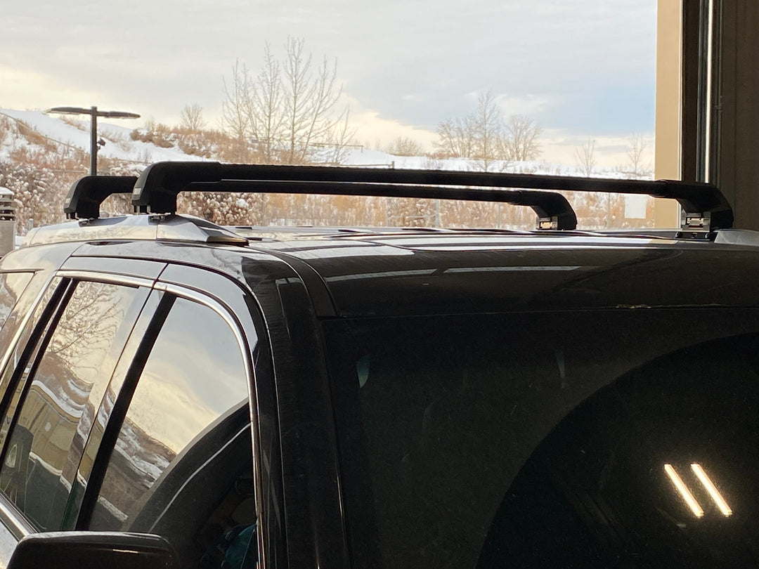 Thule WingBar Edge Roof Rack Installation on a 2019 Cadillac Escalade
