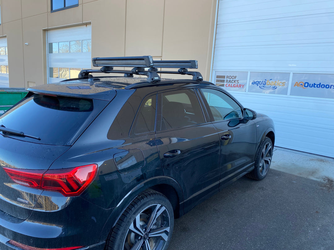 Thule Evo Flush Rail Roof Rack Installation on a 2025 Audi Q3