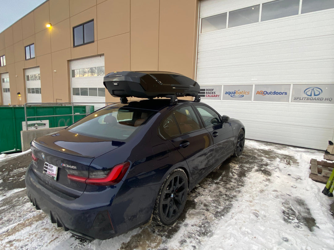 Thule Edge Fixed Point Roof Rack Installation on a 2025 BMW M340i