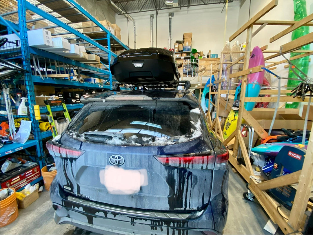 Thule Edge Roof Rack Installation on a 2022 Toyota Highlander