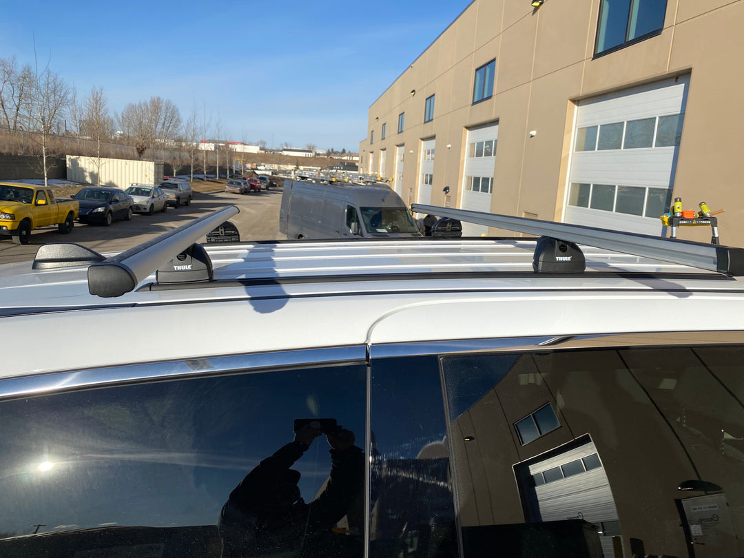 Thule Top Track Roof Rack Installation on a 2024 Dodge Grand Caravan