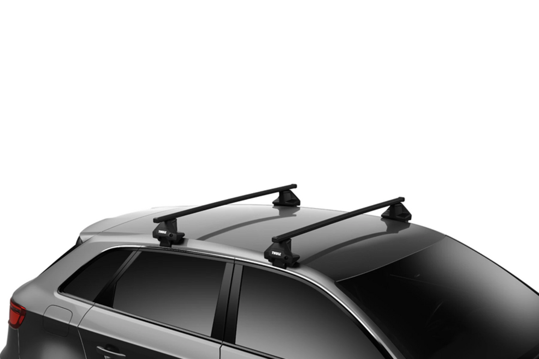 Thule Square Bar Evo Clamp Roof Rack for Bare Roofs Roof Racks